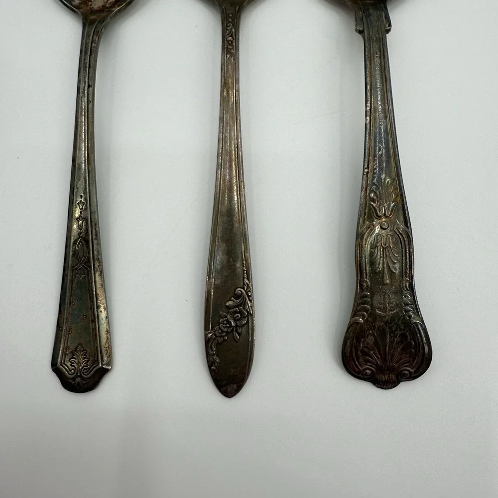 VINTAGE Reed & Barton Fairmont Hotel / Tudor Plate / Duro Plate Oneida Teaspoons